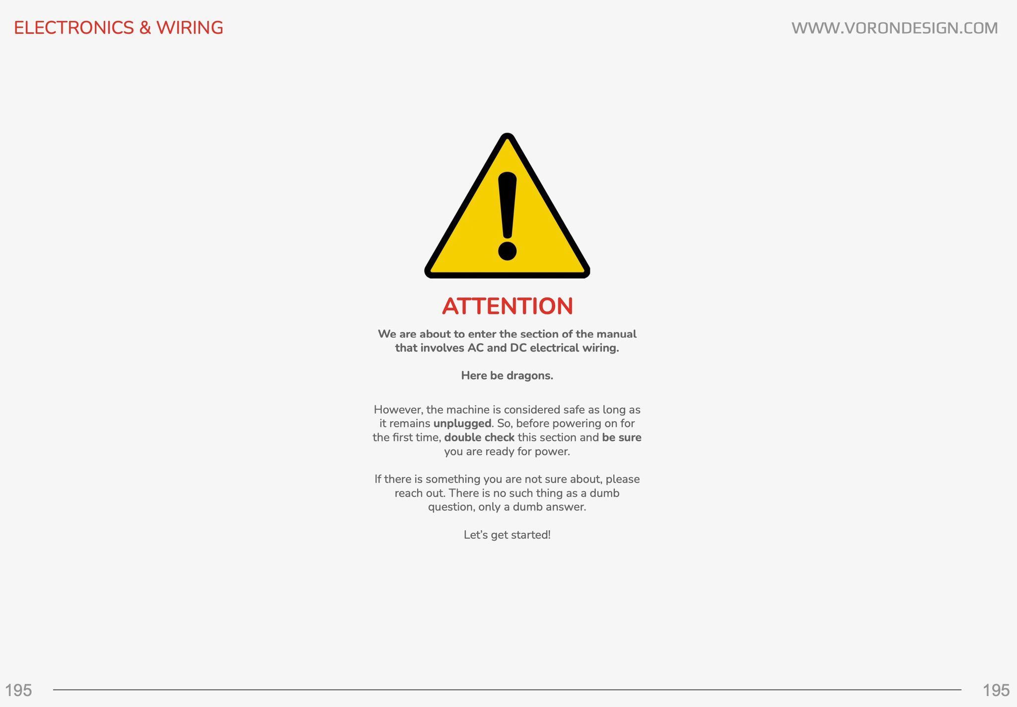 Voron 0 instruction manual for electronics installation