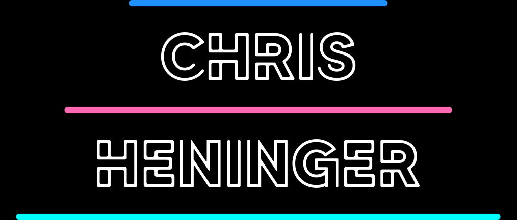 Chris Heninger Neon Logo